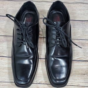 Dexter Comfort Memory Foam Black Dress Shoes